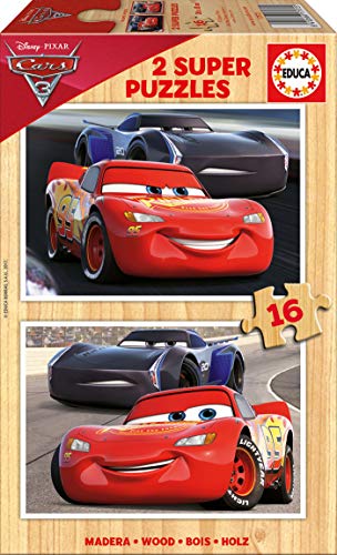 Educa Borras 2X16 Cars 3 (Wood) von Educa