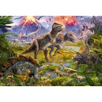 Educa - Dinosaurier Treffen 500 Teile Puzzle von Educa