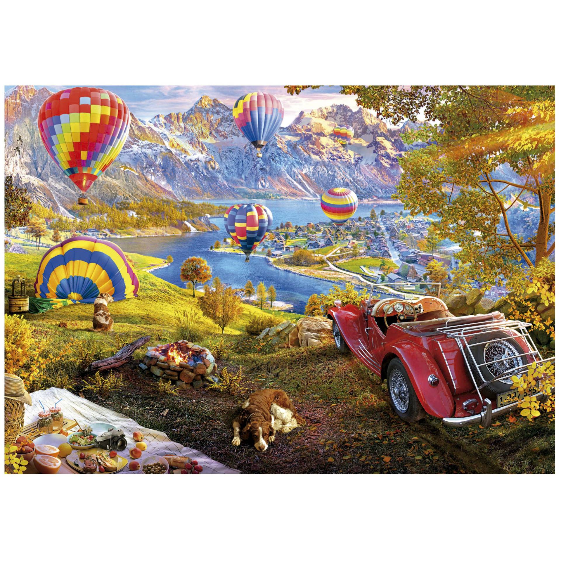 Educa Hot Air Balloon Valley 3000 Teile Puzzle Educa-19947 Educa Hot Air Balloon Valley 3000 Teile Puzzle Educa-19947 von Educa