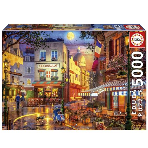 Educa - Puzzle von 5000 Teilen für Erwachsene | Le Consulat. Messen: 157 x 107 cm. Es beinhaltet einen verlorenen Service für Aktien. Seit 14 Jahren (19950) von Educa