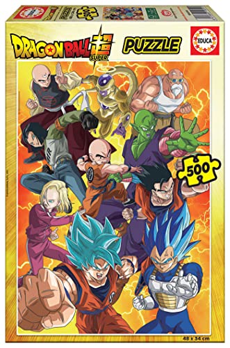 Educa - Dragon Ball puzzlePuzzle 500 Teile für Erwachsene | Dragon Ball Super Puzzle für Erwachsene und Kinder ab 11 Jahren (19009) von Educa