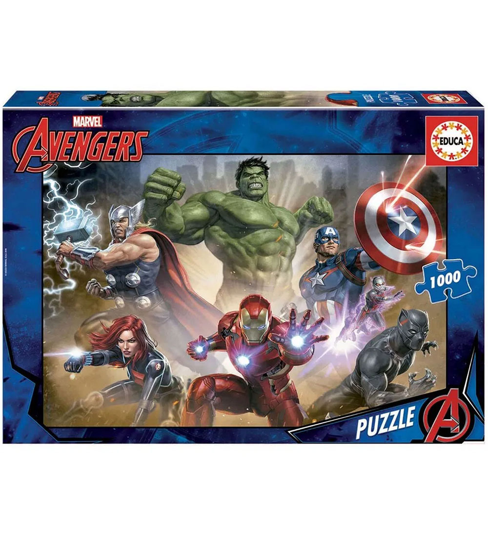 Educa Puzzlespiel - 1000 Teile - Die Avengers - Educa - One Size - Puzzlespiele Educa Puzzlespiel - 1000 Teile - Die Avengers - Educa - One Size - Puzzlespiele von Educa