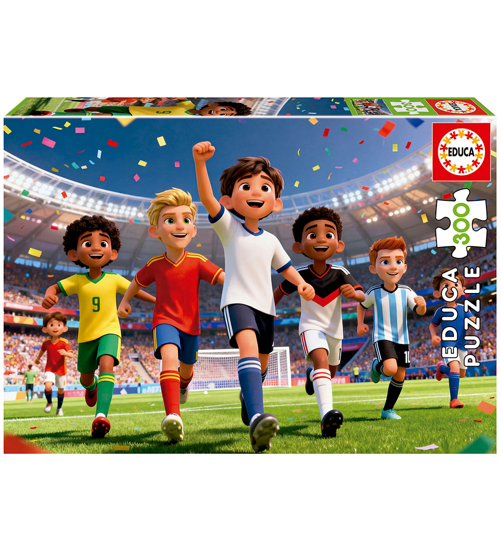 Educa Puzzlespiel - 300 Teile - Fußballwelt - Educa - One Size - Puzzlespiele Educa Puzzlespiel - 300 Teile - Fußballwelt - Educa - One Size - Puzzlespiele von Educa