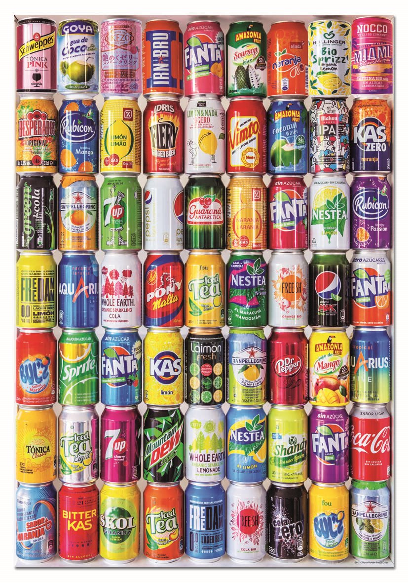 Educa Soft Cans 500 Teile Puzzle Educa-18447 Educa Soft Cans 500 Teile Puzzle Educa-18447 von Educa