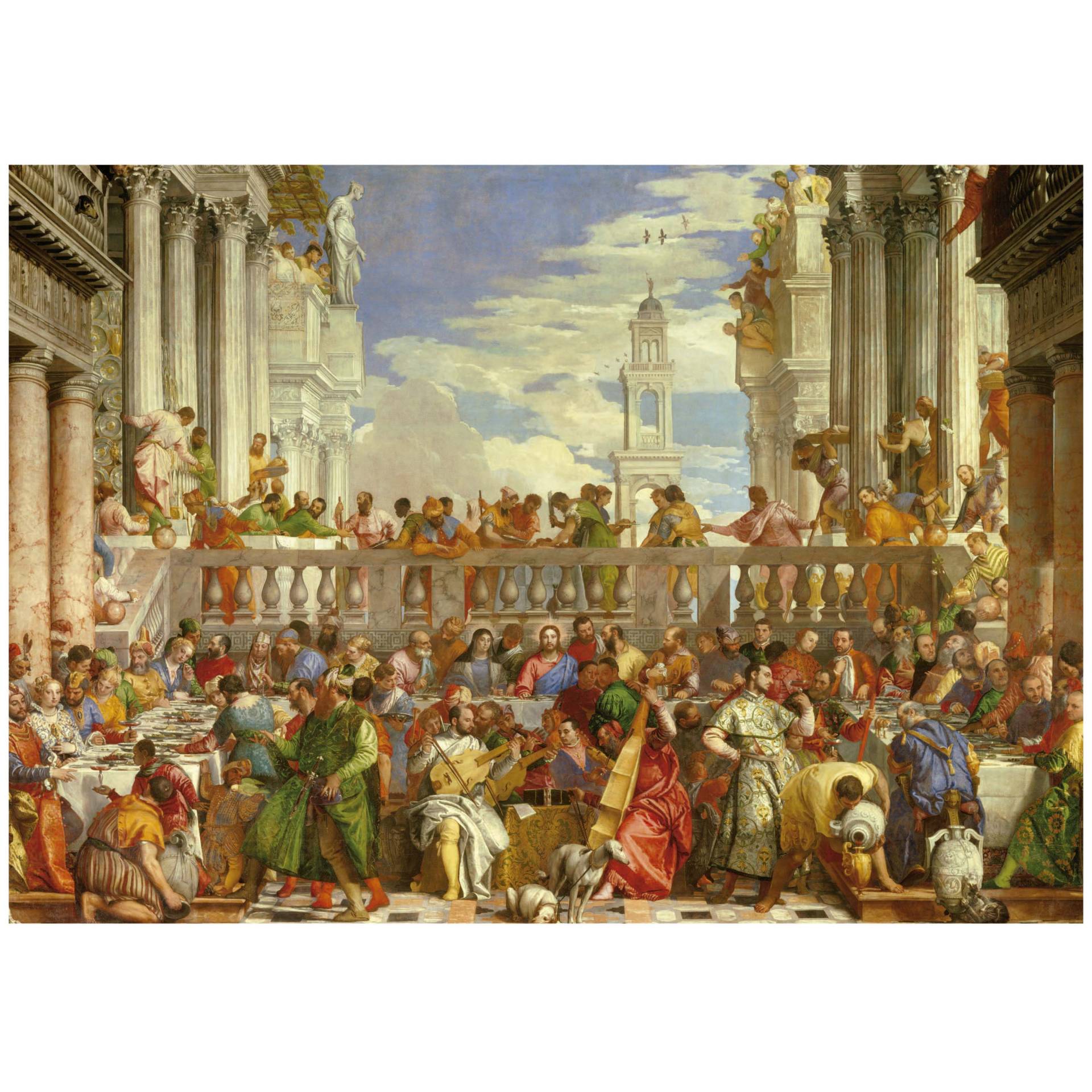 Educa The Wedding At Cana - Paolo Veronese 4000 Teile Puzzle Educa-19949 Educa The Wedding At Cana - Paolo Veronese 4000 Teile Puzzle Educa-19949 von Educa