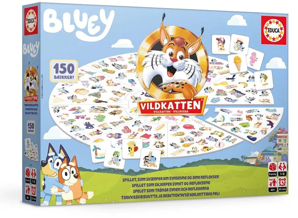 Educa Wildkatze Bluey Spiel 150 von Educa