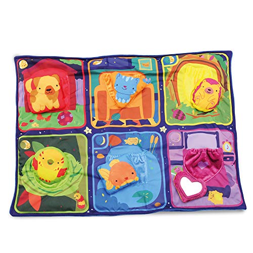 Learning Resources EI-3612 Snuggly-Bright Basics, Animal Print, Multi, Small Single von Educational Insights