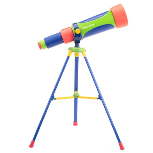 Learning Resources EI-5131 GeoSafari Jr. – Mein erstes Spielzeugteleskop, Mint, Spielzeug-Teleskop für die Astronomie, für Jungen und Mädchen ab 4 Jahren, Multi von Educational Insights