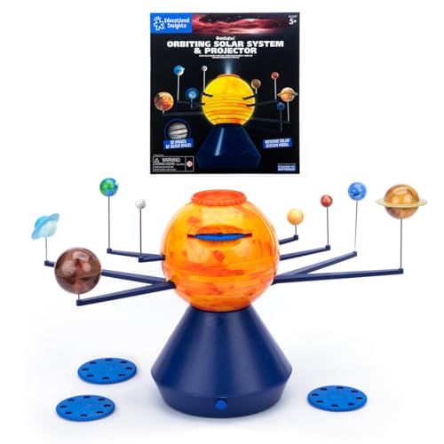 Learning Resources GeoSafari Orbitierendes Sonnensystem & Projektor mit 32 Weltraum‑Bildern – Planetarium ab 5 Jahren Learning Resources GeoSafari Orbitierendes Sonnensystem & Projektor mit 32 Weltraum‑Bildern – Planetarium ab 5 Jahren von Educational Insights