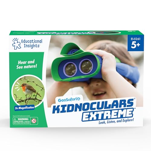 Learning Resources Kidnoculars Extreme – GeoSafari Jr, Grün von Educational Insights