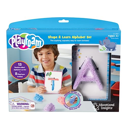 Learning Resources Playfoam® Shape & Learn Alphabet-Set von Educational Insights