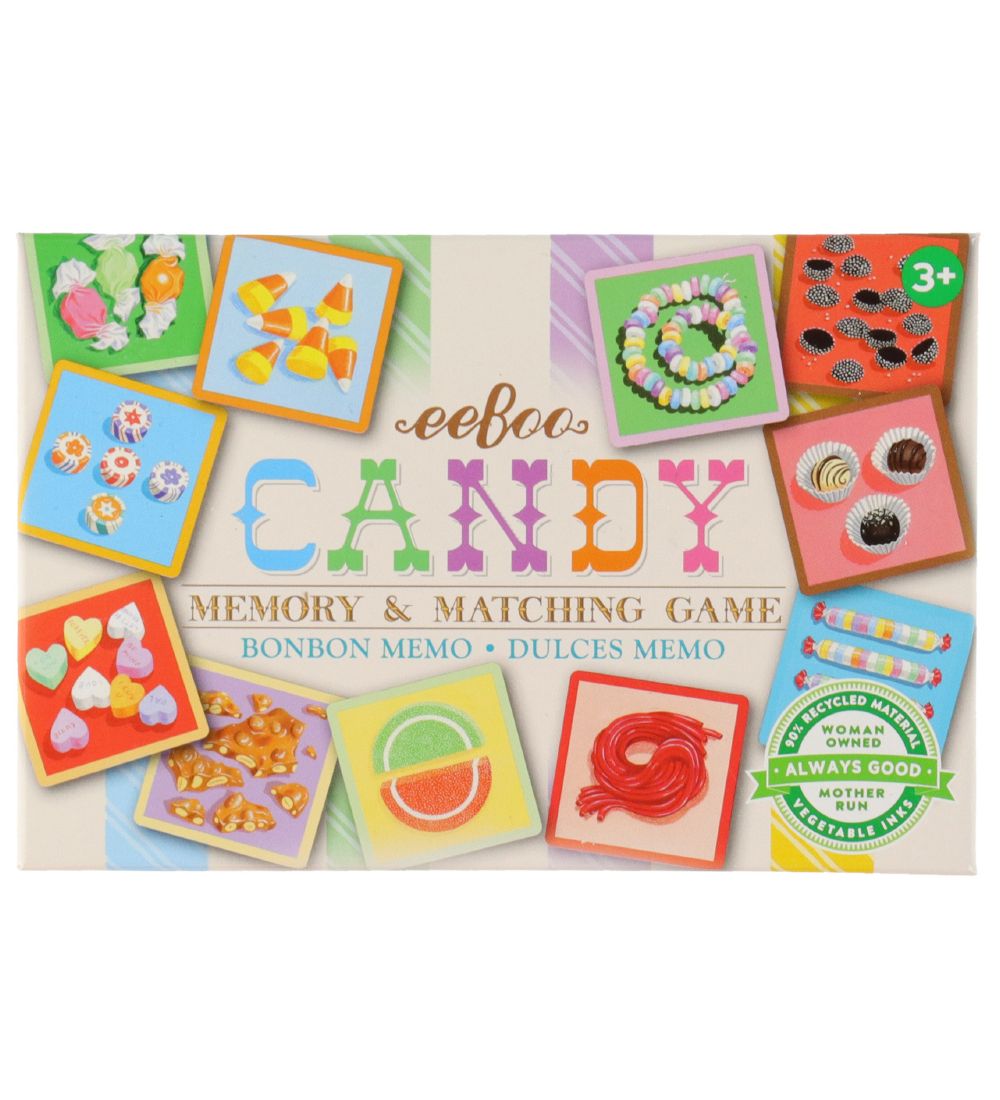 Eeboo Memory-Spiele - Süßigkeiten - Eeboo - One Size - Memory-Spiele Eeboo Memory-Spiele - Süßigkeiten - Eeboo - One Size - Memory-Spiele von Eeboo