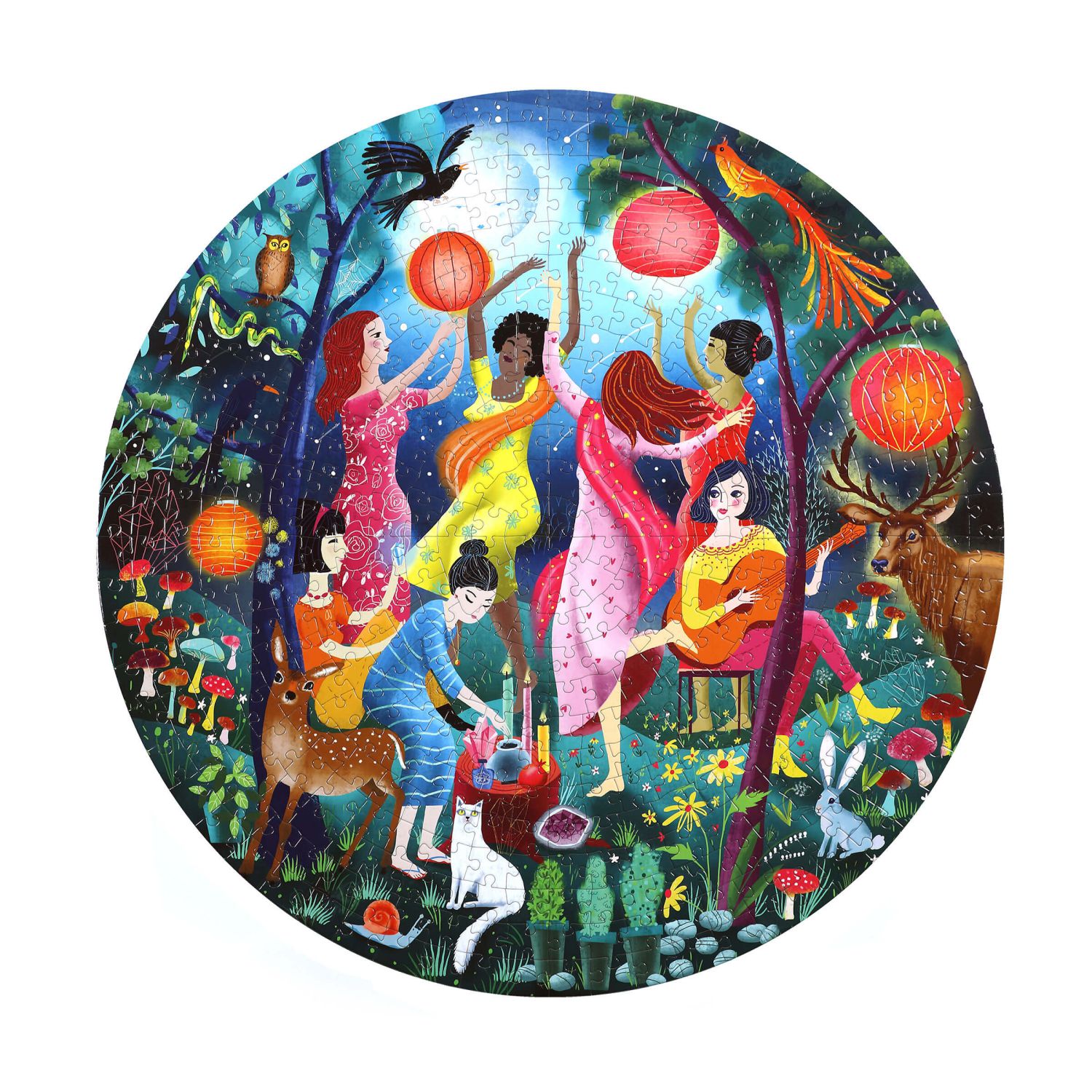 Eeboo Puzzle 500 Teile – Moon Dance - Eeboo Puzzle 500 Teile – Moon Dance - von Eeboo