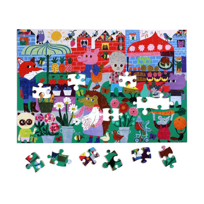 eeBoo Ökologische Wanderung 100 Teile Puzzle eeBoo-51102 von Eeboo