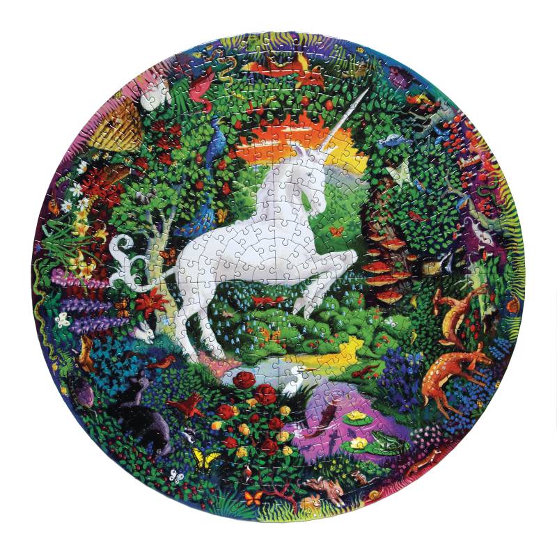 eeBoo UNICORN GARDEN 500 Teile Puzzle eeBoo-50725 von Eeboo