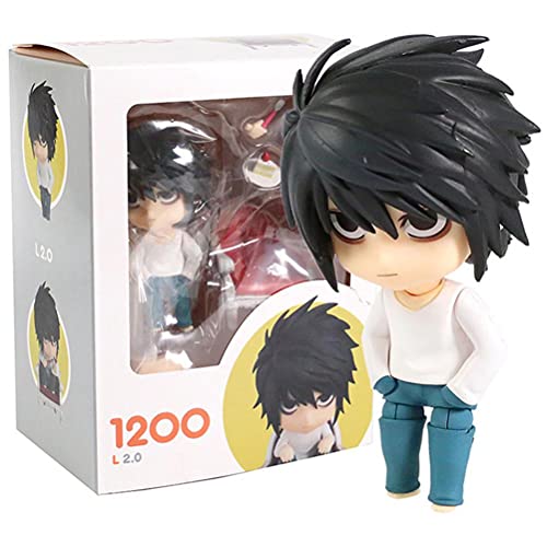 Eeneme Death Note Figur, Anime Character Doll Model Nendoroid Actionfigur Spielzeug Bewegliche Statue Charaktere Sammlerstücke Anime Ornamente für Freunde Kinder von Eeneme