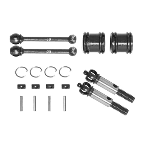 Eeuye -Stufen-CVD-Kit Universal-Gelenk-Dreistangen-Kit Dreistangen-Kit für TT02 XV01 XV02 RC-Automobil-Upgrade-Teile Automotive-Upgrade-Teile 39mm von Eeuye