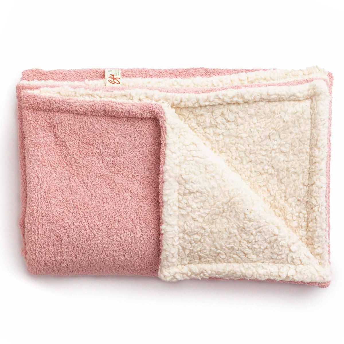 Efie - Bio Babydecke natur rosa von Efie