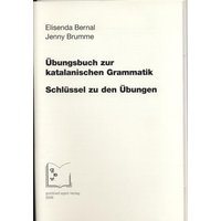 Bernal, E: Übungsbuch zur katalanischen Grammatik von Egert, G