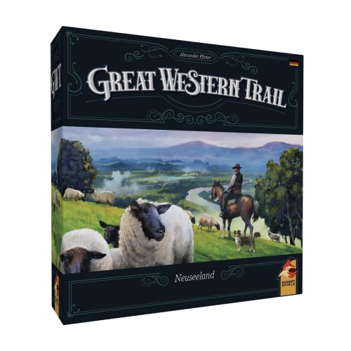 Eggertspiele, Great Western Trail – Neuseeland, Kennerspiel, Strategiespiel, 1-4 Spieler, Ab 12+ Jahren, 75-150 Minuten, Deutsch, Mehrfarbig, Bunt von Eggertspiele