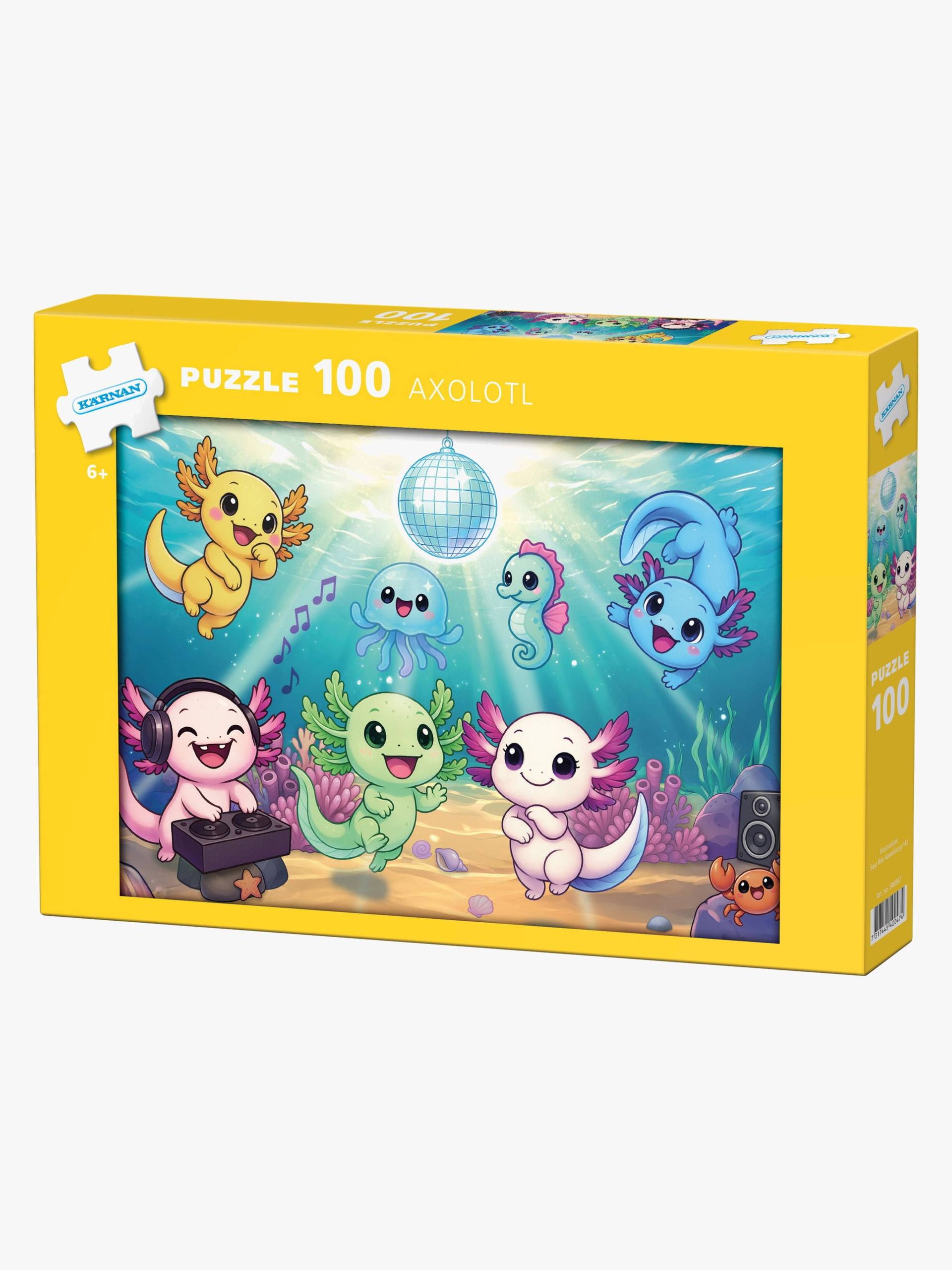 Egmont Kärnan Axolotl Puzzle 100 Teile Egmont Kärnan Axolotl Puzzle 100 Teile von Kärnan