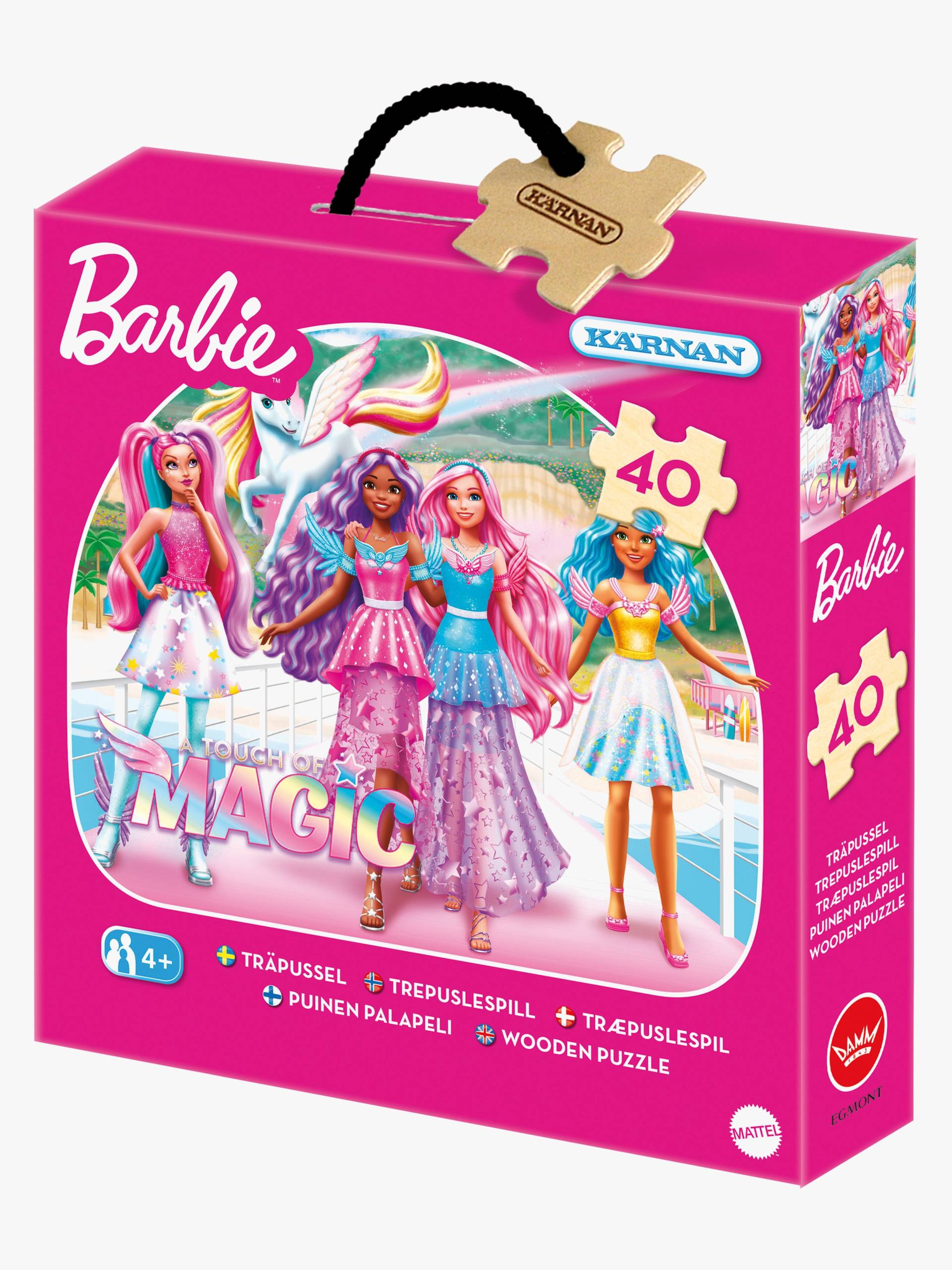 Kärnan Barbie Holzpuzzle 40 Teile Kärnan Barbie Holzpuzzle 40 Teile von Egmont Kärnan