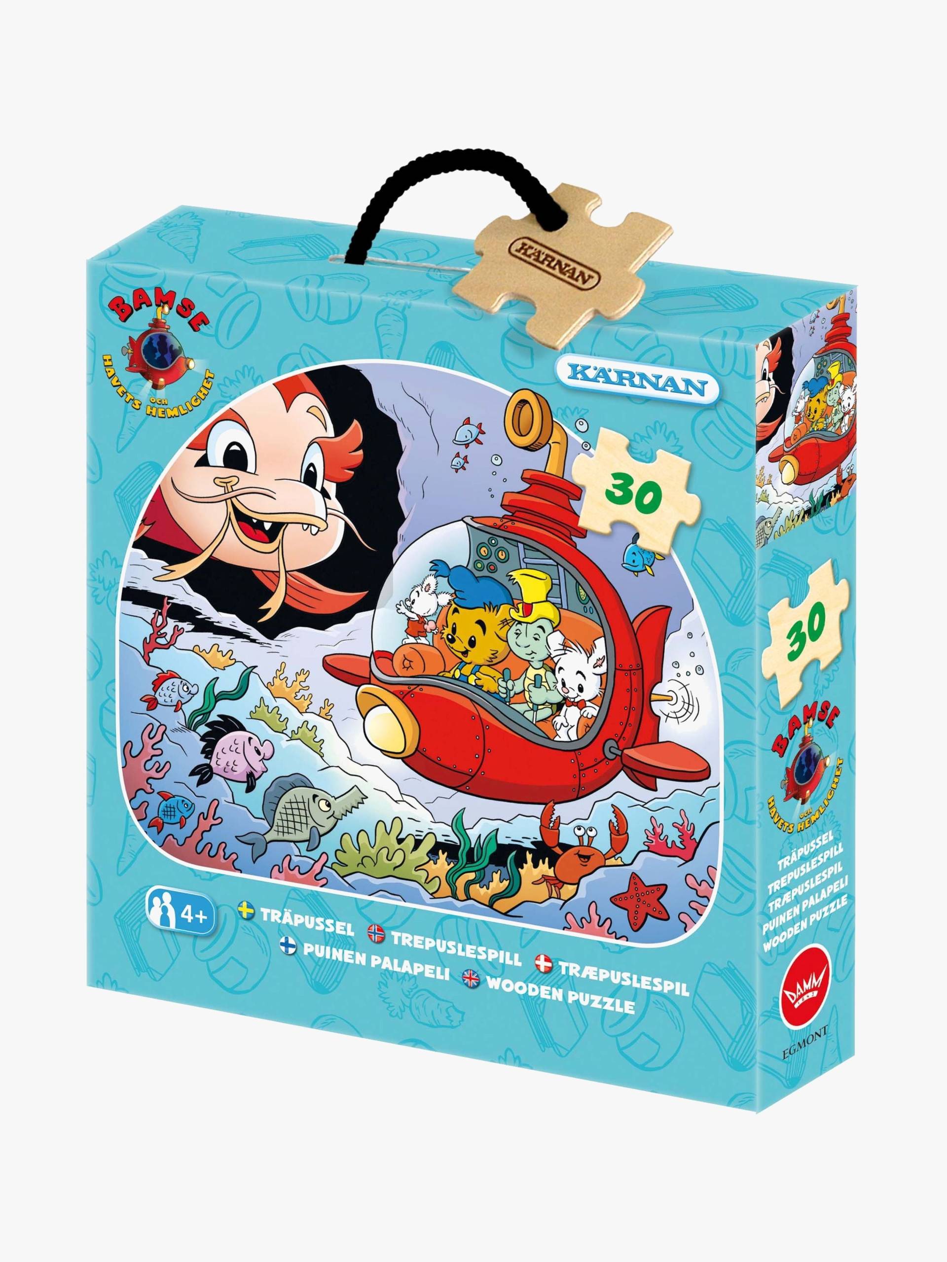 Kärnan Holzpuzzle Bamse und das Geheimnis der See 30 Teile Kärnan Holzpuzzle Bamse und das Geheimnis der See 30 Teile von Egmont Kärnan