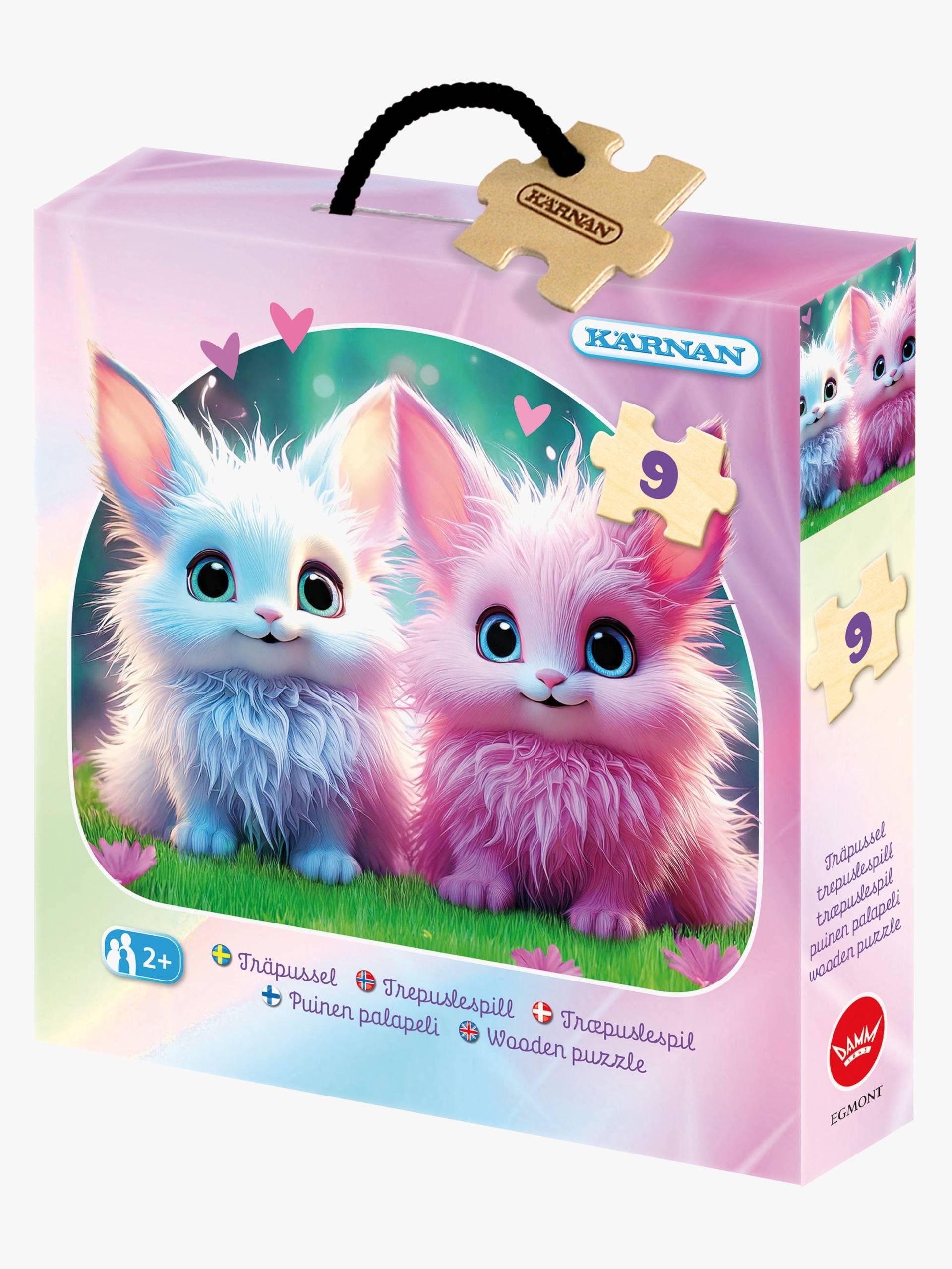 Kärnan Holzpuzzle Fantasy-Tiere 9 Teile Kärnan Holzpuzzle Fantasy-Tiere 9 Teile von Egmont Kärnan