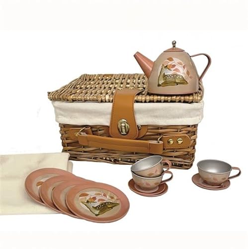 EGMONT TOYS - Picknickkorb, Dinette Faon – Metall, Weide – 540055 von Egmont Toys