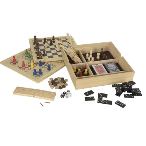 Egmont Toys Box mit 11 Spielen (kleine Pferde, Karten, Würfel...) von Egmont Toys