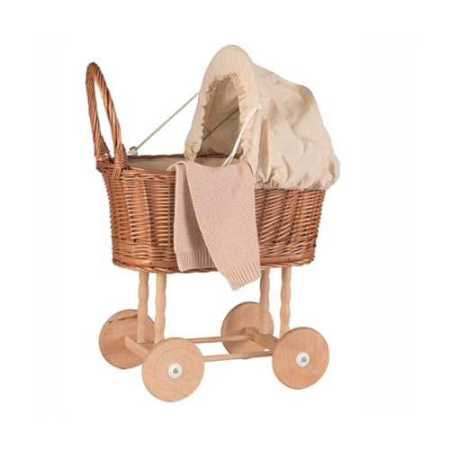 Egmont Toys Ecru Korbwagen mit Strickdecke von Egmont Toys