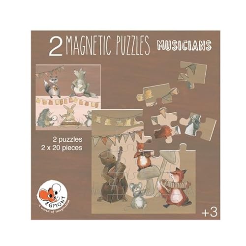 Egmont Toys 630707 Magnet-Puzzle Musikanten von Egmont