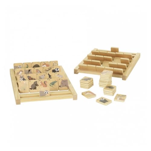 Egmont Toys Spiel "Qui bis Je Animals aus Holz von Egmont