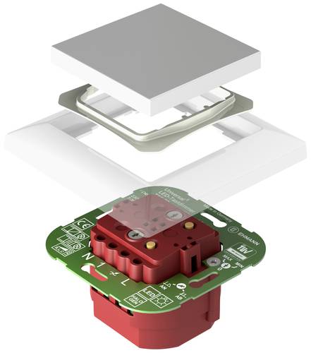 Ehmann 5592x0000 Universal-Dimmer Geeignet für Leuchtmittel: Glühlampe, LED-Lampe Weiß von Ehmann