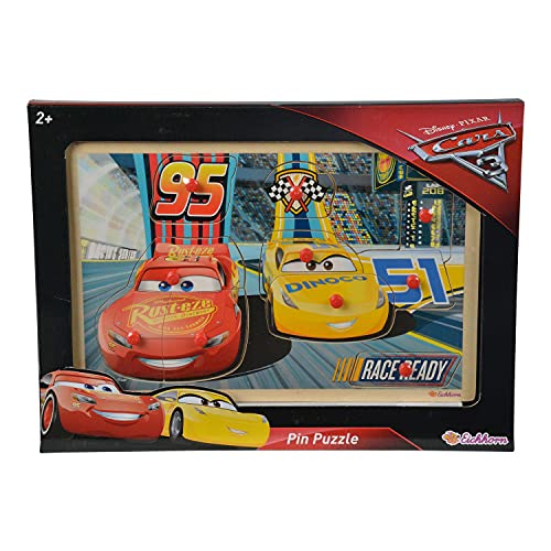 Eichhorn 100003289 - Disney Cars 3 Steckpuzzle 30x20cm, 11 teilig von Eichhorn