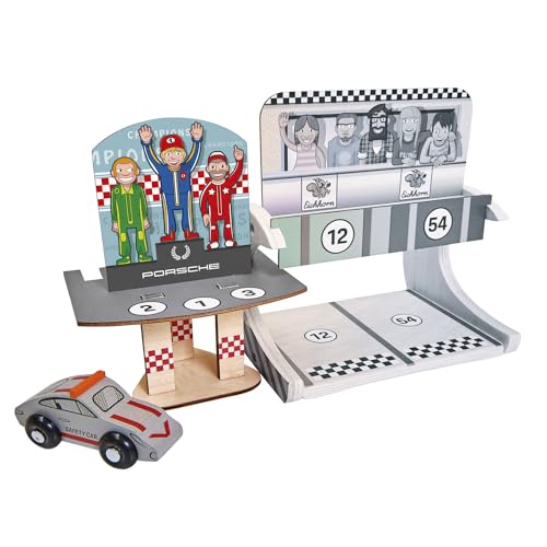 Eichhorn 109475860 - Porsche Racing - Erweiterungsset, 14-TLG., FSC 100% Zertifiziertes Buchenholz, bunt Eichhorn 109475860 - Porsche Racing - Erweiterungsset, 14-TLG., FSC 100% Zertifiziertes Buchenholz, bunt von Eichhorn