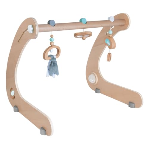 Eichhorn - Baby Pure Spielbogen - aus 100 Prozent FSC zertifiziertem Buchenholz, nachhaltiges Holzspielzeug, höhenverstellbar in 3 Stufen, 56x60x52 cm, unmontiert, für Kinder ab einem Jahr geeignet von Eichhorn