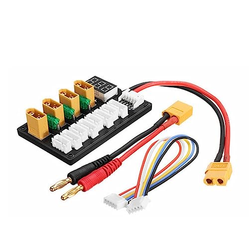 Eighosee 3S/4S XT60 Lithium-Batterie-Parallel-Ladeplatine Lithium-Parallel-Ladeplatine-Erweiterungsplatine von Eighosee