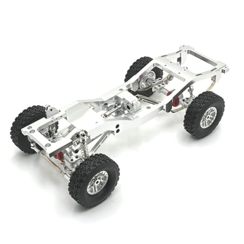 Eighosee Für MN 1/12 MN82 LC79 RC Auto Ersatzteile Metall Upgrade Carframe Modifikation Chassis Rahmen Kit Silber von Eighosee