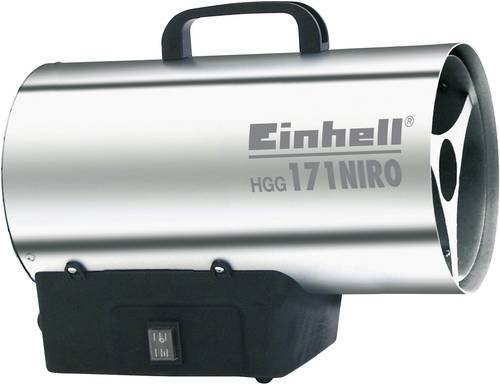 Einhell HGG 171 Niro Heißluftgebläse 17000W 160m² Silber-Schwarz von Einhell