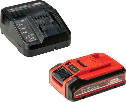 Einhell Power X-Change PXC Starter Kit 4512159 Werkzeug-Akku und Ladegerät 18V 4000 mAh Li-Ion von Einhell