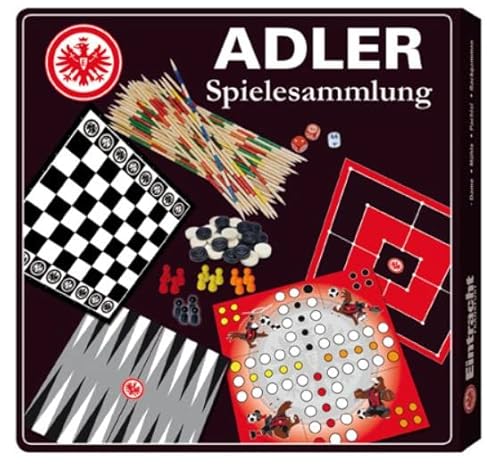 Eintracht Frankfurt Spielesammlung Spiele Backgammon, Dame, Pachisi, Mühle und Mikado von Eintracht Frankfurt