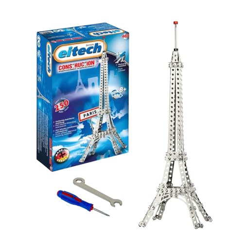 Eitech 00460 Metallbaukasten - Eiffelturm, Multicolor von Eitech