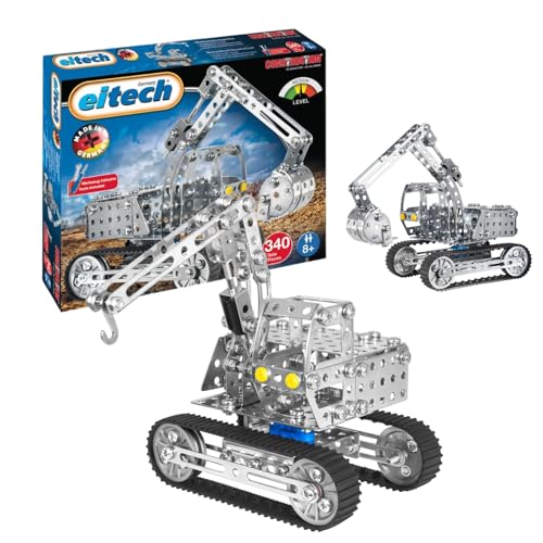 Eitech 00009 Metallbaukasten - Bagger/Kranwagen, Multicolor von Eitech