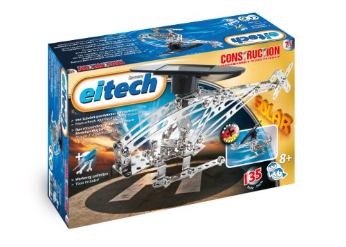 Eitech 2042565 71 00071-Metallbaukasten Helikopter Set mit solarbetriebenem Motor, 135-teilig, Multi Color Eitech 2042565 71 00071-Metallbaukasten Helikopter Set mit solarbetriebenem Motor, 135-teilig, Multi Color von Eitech