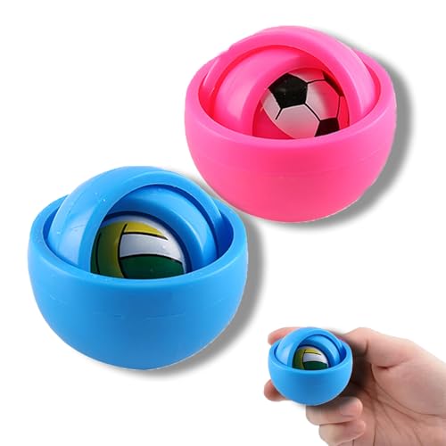 Handkreisel Fidget Toy, 3D Maze Bälle Hand Spielzeug,3D Maze Bälle Finger Trainieren, Sensorisches Spielzeug Zum Abbau Von Ängsten Und Stress Für Kinder & Erwachsene von Eklcgb