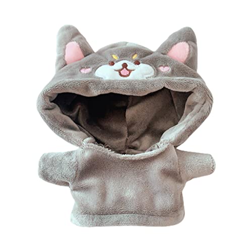 Eladcncmc Idol Cosplay 20 cm Plüsch Umziehen Pullover Hoodie Outfit Kleidung Kleidung Kostüm von Eladcncmc