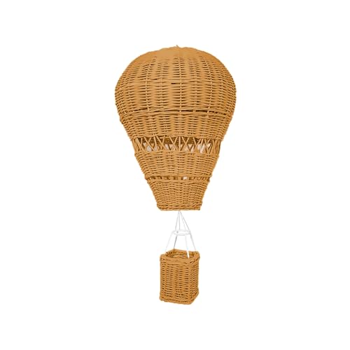 Handgewebter Rattan-Ballon-Modell, Ornament, Foto-Requisiten für Babyzimmer, Dekoration, hängende vielseitige Party-Dekoration von Eladcncmc