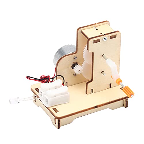 Wissenschafts-Holz-Handkurbelgenerator, Physik-Experimentiergerät, Lehrgeräte für Schüler und Kinder von Eladcncmc