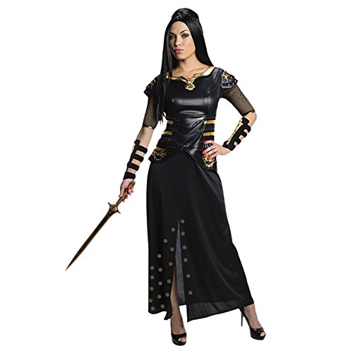 Elbenwald 300 Artemisia Rise of an Empire Kostüm 2-TLG Kampf Gewand Kleid Armschienen schwarz - S von Elbenwald